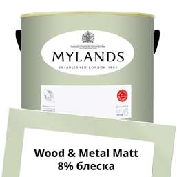 Краски Mylands Wood&Metal Paint Matt 5 л. №95 Mint Street Краски Mylands Wood&Metal Paint Matt 5 л. №95 Mint Street