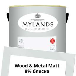 Краски Mylands Wood&Metal Paint Matt 5 л. №11 St Clement Краски Mylands Wood&Metal Paint Matt 5 л. №11 St Clement
