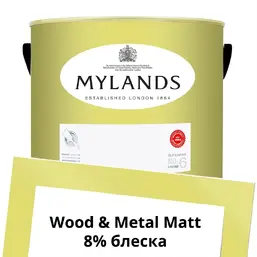 Mylands Wood&Metal Paint Matt 5 л. №148 Verdure Yellow Mylands Wood&Metal Paint Matt 5 л. №148 Verdure Yellow