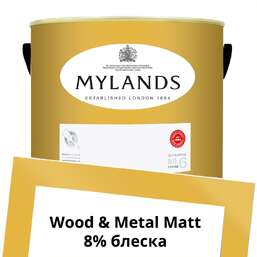Краски Mylands Wood&Metal Paint Matt 5 л. №45 Circle Line Краски Mylands Wood&Metal Paint Matt 5 л. №45 Circle Line