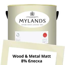 Краски Mylands Wood&Metal Paint Matt 5 л. №37 St Martins Краски Mylands Wood&Metal Paint Matt 5 л. №37 St Martins