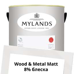Краски Mylands Wood&Metal Paint Matt 5 л. №7 Holbein Chamber Краски Mylands Wood&Metal Paint Matt 5 л. №7 Holbein Chamber