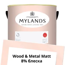 Mylands Wood&Metal Paint Matt 5 л. №243 Palmerston Pink Mylands Wood&Metal Paint Matt 5 л. №243 Palmerston Pink