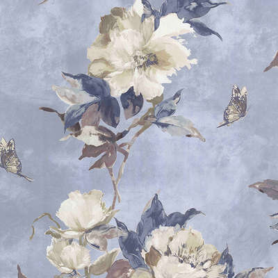  1838 Camellia 1703-108-04 Madama Butterfly Denim