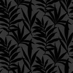 Обои 1838 Camellia 1703-113-07 Verdi Black Flock Обои 1838 Camellia 1703-113-07 Verdi Black Flock