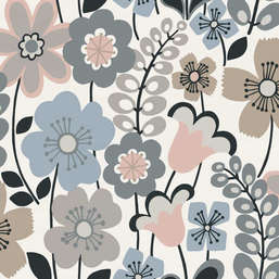 Обои Aura Magic Flowers FD25828 Обои Aura Magic Flowers FD25828