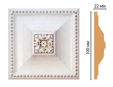 Фото Лепнина Decomaster Вставка цветная D209-118 - 1 Лепнина Decomaster Вставка цветная D209-118 - фото 1