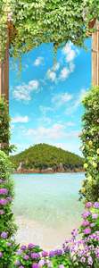 Фотообои Divino Decor 2.70*1 B1-008 Фотообои Divino Decor 2.70*1 B1-008