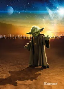 Фото Фотообои Komar 184x254 4-442 STAR WARS Master Yoda - 1 Фотообои Komar 184x254 4-442 STAR WARS Master Yoda - фото 1