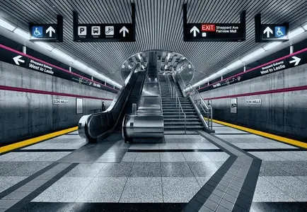 Фото Фотообои Komar 368x254 8-996 Subway - 1 Фотообои Komar 368x254 8-996 Subway - фото 1