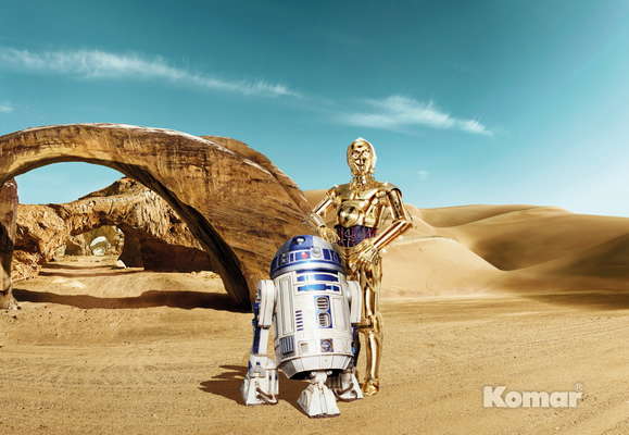 Фотообои Komar 368x254 8-484 STAR WARS Lost Droids Фотообои Komar 368x254 8-484 STAR WARS Lost Droids