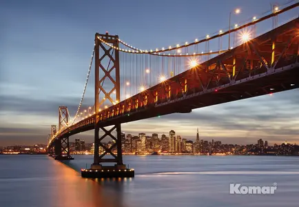 Фото Фотообои Komar 368x254 8-733 Bay Bridge - 1 Фотообои Komar 368x254 8-733 Bay Bridge - фото 1