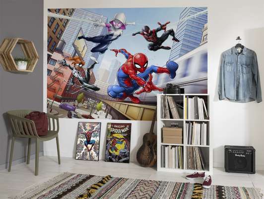 Фото Фотообои Komar 184x254 4-4027 Spider-Man Friendly Neighbours - 2 Фотообои Komar 184x254 4-4027 Spider-Man Friendly Neighbours - фото 2