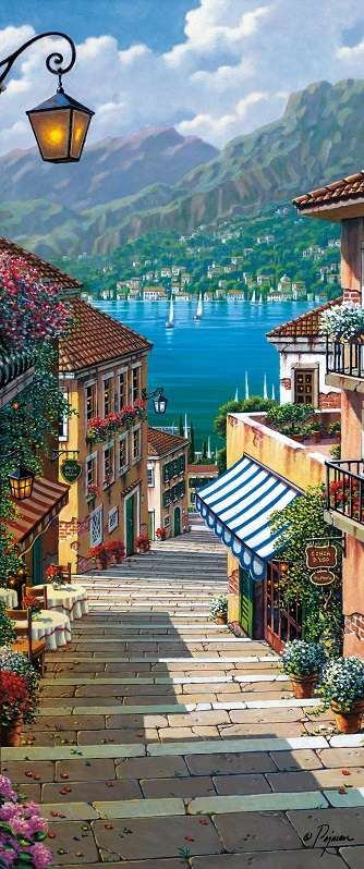 Фотообои Komar 92x220 2-086 Bellagio Village