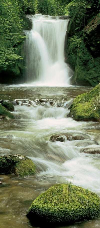 Фотообои Komar 97x220 2-1047 Ellowa Falls