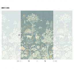 Обои Loymina British Style Forest Brit-1-018 Обои Loymina British Style Forest Brit-1-018