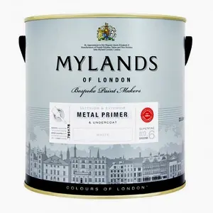 Фото Краски Mylands Грунт для металла Metal Primer White 1 л. - 1 Краски Mylands Грунт для металла Metal Primer White 1 л. - фото 1