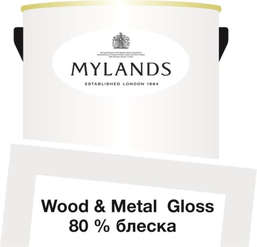 Краски Mylands Wood&Metal Paint Gloss 5 л. №7 Holbein Chamber Краски Mylands Wood&Metal Paint Gloss 5 л. №7 Holbein Chamber