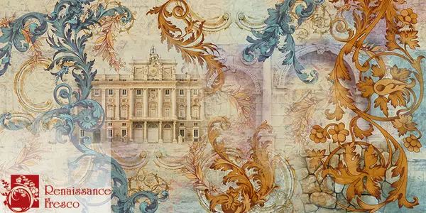 Фото Фреска Renaissance Fresco Графика/Карты 1081-A - 1 Фреска Renaissance Fresco Графика/Карты 1081-A - фото 1