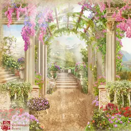 Renaissance Fresco Классический пейзаж 44054-A Renaissance Fresco Классический пейзаж 44054-A