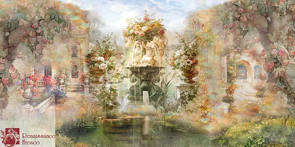 Фото Фреска Renaissance Fresco Классический пейзаж 44117-A - 1 Фреска Renaissance Fresco Классический пейзаж 44117-A - фото 1