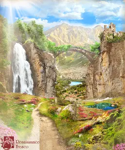 Renaissance Fresco Классический пейзаж 44119-A Renaissance Fresco Классический пейзаж 44119-A