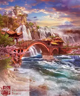 Renaissance Fresco Классический пейзаж 44124-A Renaissance Fresco Классический пейзаж 44124-A