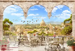 Renaissance Fresco Классический пейзаж 44127-A Renaissance Fresco Классический пейзаж 44127-A