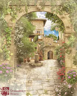Renaissance Fresco Классический пейзаж 44219-A Renaissance Fresco Классический пейзаж 44219-A