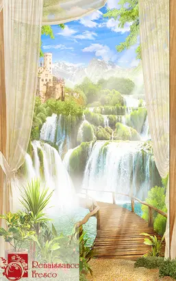 Renaissance Fresco Классический пейзаж 44444-A Renaissance Fresco Классический пейзаж 44444-A