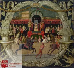 Renaissance Fresco 10077-A Renaissance Fresco 10077-A