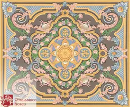 Renaissance Fresco Потолок 11101-A Renaissance Fresco Потолок 11101-A