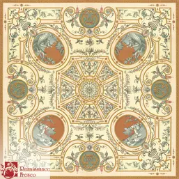 Renaissance Fresco Потолок 11093-A Renaissance Fresco Потолок 11093-A