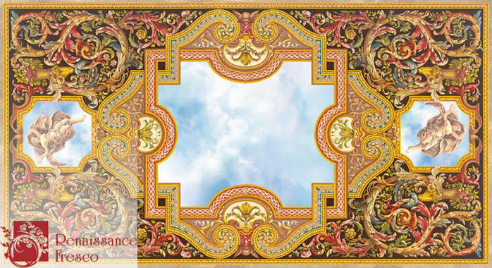  Renaissance Fresco   11091-A