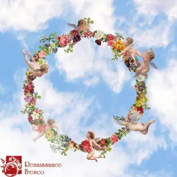 Renaissance Fresco Потолок 11069-A Renaissance Fresco Потолок 11069-A