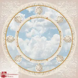Renaissance Fresco Потолок 11074-A Renaissance Fresco Потолок 11074-A