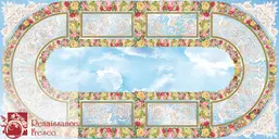Renaissance Fresco Потолок 11077-A Renaissance Fresco Потолок 11077-A