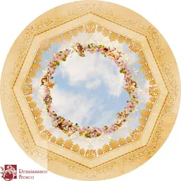 Renaissance Fresco Потолок 11132-A Renaissance Fresco Потолок 11132-A