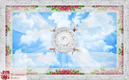 Renaissance Fresco Потолок 11138-A Renaissance Fresco Потолок 11138-A