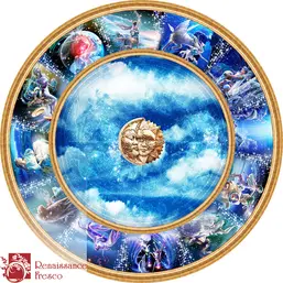 Renaissance Fresco Потолок 11134-A Renaissance Fresco Потолок 11134-A