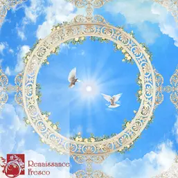 Renaissance Fresco Потолок 11154-A Renaissance Fresco Потолок 11154-A