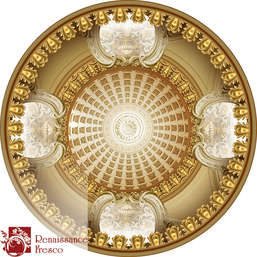 Фреска Renaissance Fresco Потолок 11176-A Фреска Renaissance Fresco Потолок 11176-A