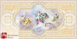 Renaissance Fresco Потолок 11189-A Renaissance Fresco Потолок 11189-A