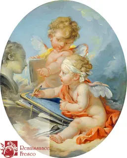 Renaissance Fresco 7413-A Renaissance Fresco 7413-A