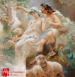 Renaissance Fresco 7443-A Renaissance Fresco 7443-A