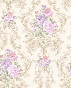 Фото Обои Seabrook Damask Folio DF30909 - 1 Обои Seabrook Damask Folio DF30909 - фото 1