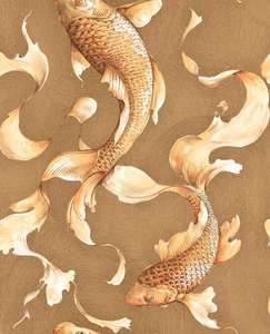 Обои Seabrook Koi AI40605 Обои Seabrook Koi AI40605