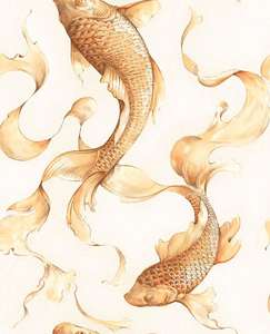 Обои Seabrook Koi AI40610 Обои Seabrook Koi AI40610
