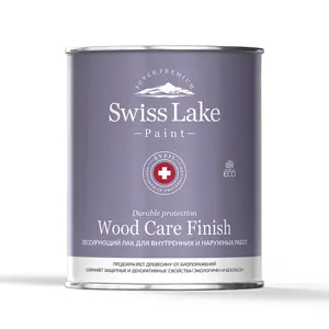 Фото Краски Swiss Lake Лак лессирующий Wood Care Finish для внутренних и наружных работ 3 л. - 1 Краски Swiss Lake Лак лессирующий Wood Care Finish для внутренних и наружных работ 3 л. - фото 1