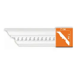 Decomaster Плинтус потолочный с орнаментом 95810 Decomaster Плинтус потолочный с орнаментом 95810